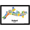 Orchard - Singapore Map Print - Full Colour