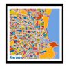 Aberdeen – Aberdeen Map Print – Full Colour