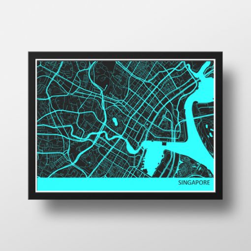 SINGAPORE DOWNTOWN MAP