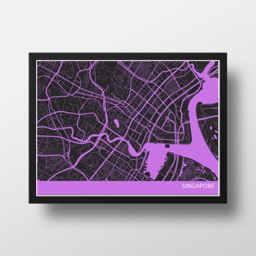 SINGAPORE DOWNTOWN MAP