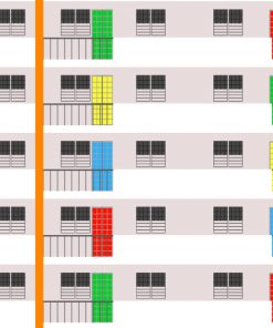 Singapore HDB Coloured Doors