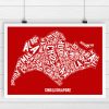 Singapore Singlish Text Map