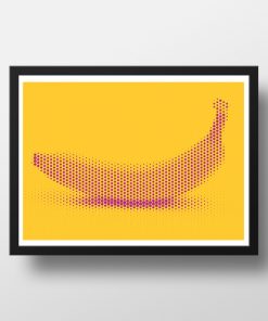 Banana Dot Pop Art