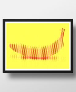Banana Dot Pop Art