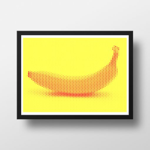 Banana Dot Pop Art