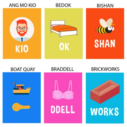 Singapore Fun Pun Card Set