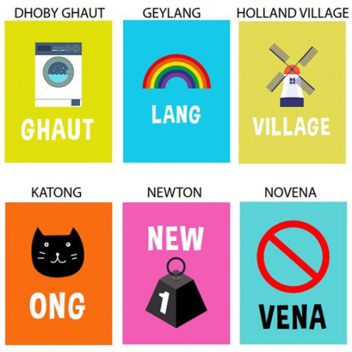 Singapore Fun Pun Card Set