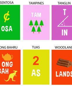 Singapore Fun Pun Card Set