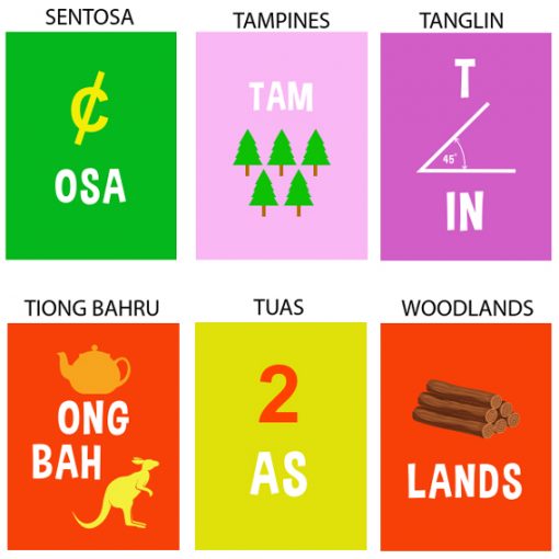 Singapore Fun Pun Card Set