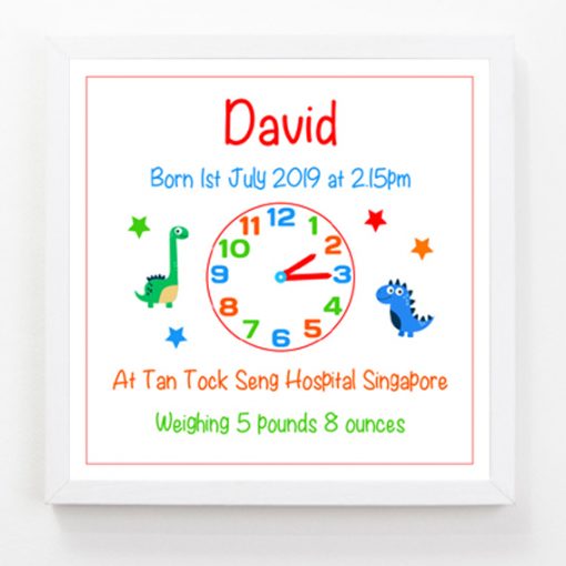 Baby Clock Print