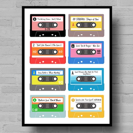 Personalised Cassette Playlist