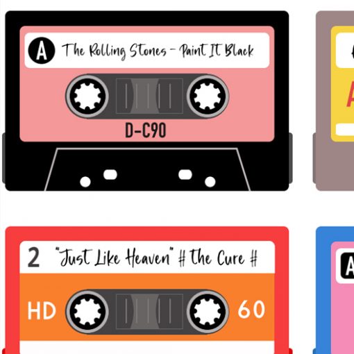 Personalised Cassette Playlist