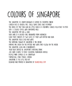 Colours of Singapore