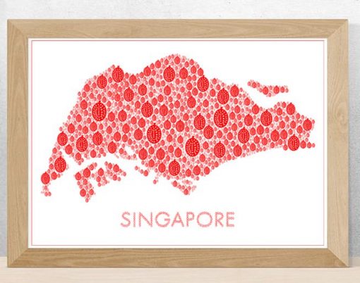 Singapore Durian Map