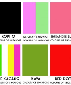 Colours of Singapore Cards