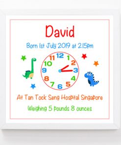 Baby Clock Print